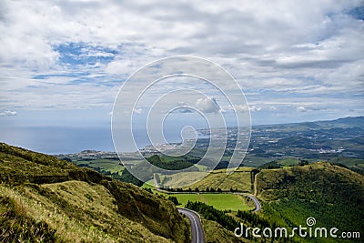 Azores - Ilha de SÃ£o Miguel - Portugal Stock Photo